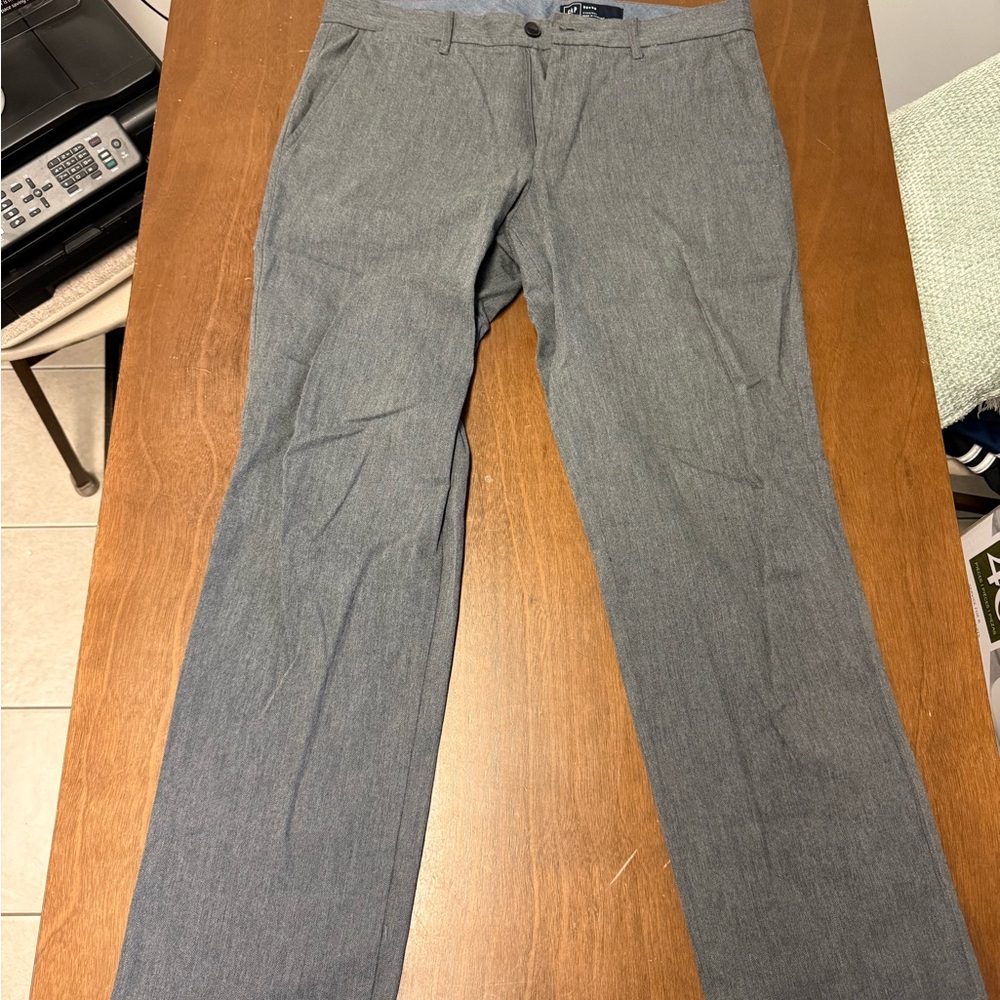 GAP Men's Charcoal Chinos